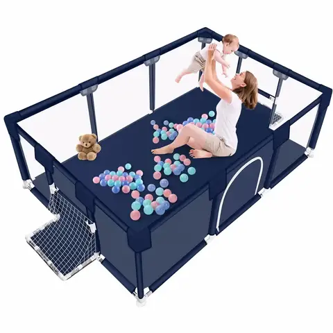ANGDUO Baby Playpen For Children Large Size 71 Inch Baby Fence Game Activity Play Yard  Multi-functional Playpen Indoor Outdoor