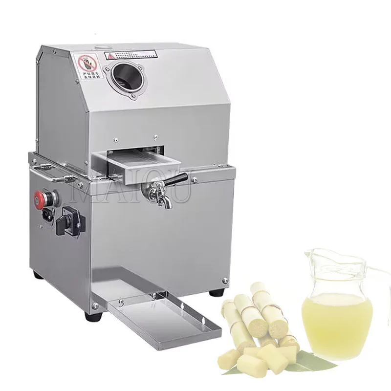 Espremedor comercial de cana-de-açúcar, elétrico, de mesa, aço inoxidável, espremedor de cana-de-açúcar, máquina extratora