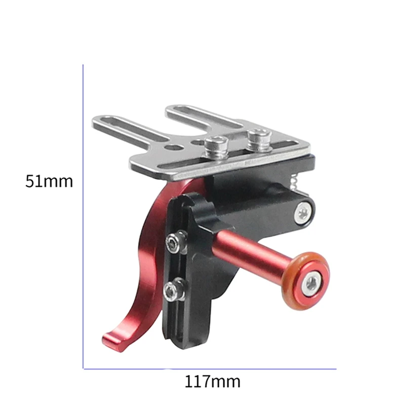 Adjustable Shutter Trigger Extension Rod For Gopro 9 Action Cameras Diving Mount SLR Underwater Tray Adapter