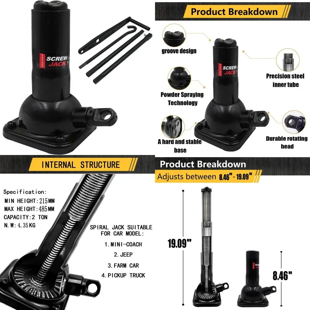 2 Ton Spiral Car Ja… - image