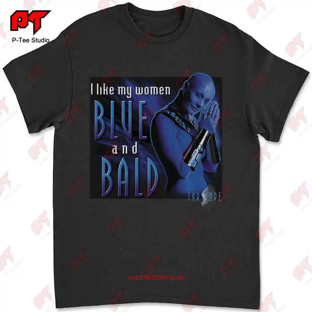 Farscape Blue And Bald T-shirt E5AG