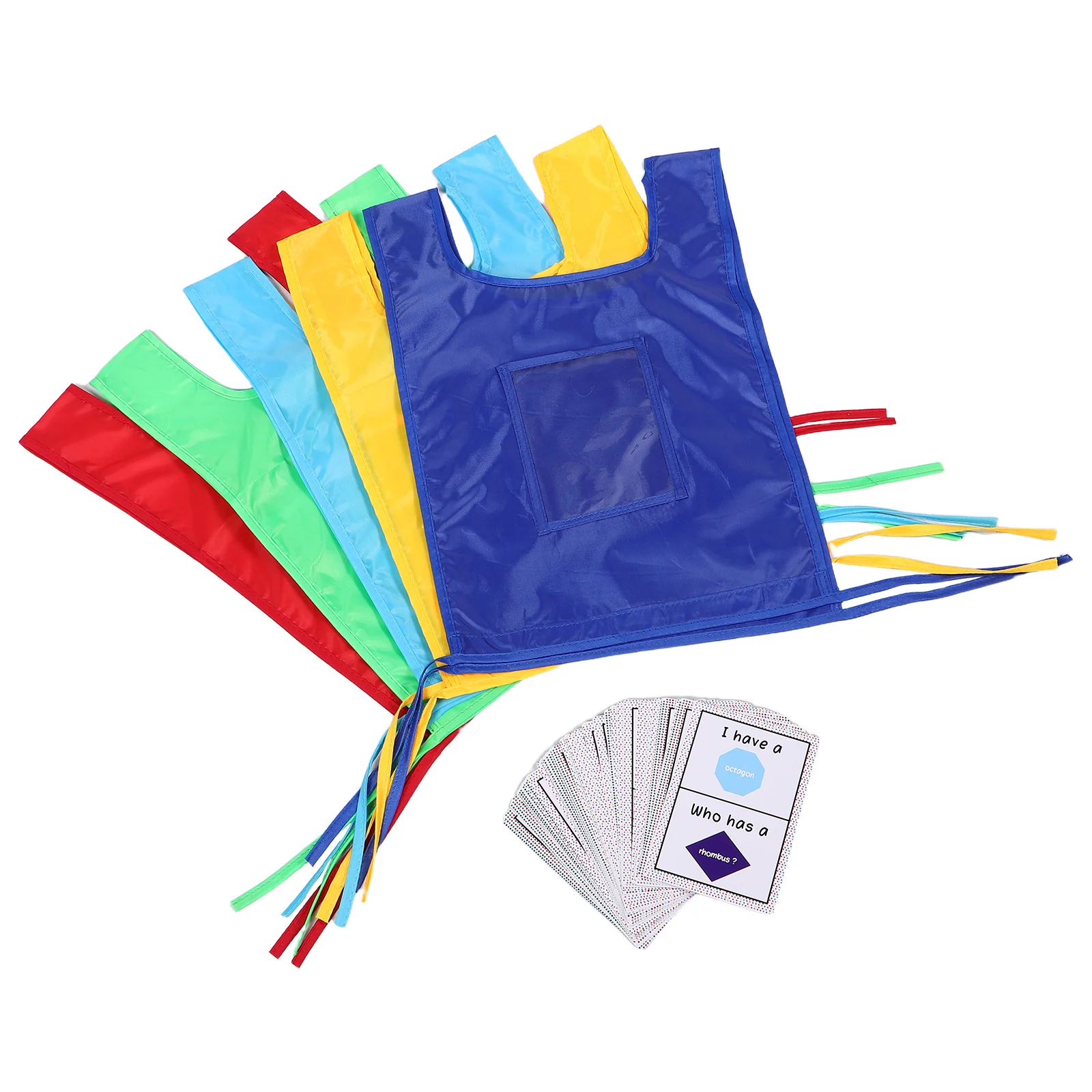 Chaleco educativo cognitivo tamaño infantil patrón en espiral colorido tela suave ayuda para enseñanza de Aprendizaje Temprano al aire libre