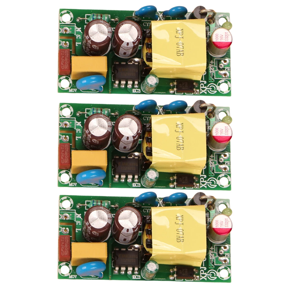 

AC DC Power Module 220V To 12V Board Industrial Equipment Power Compact Design 64.52*32.26*20.38mm Current Limit 2.4A