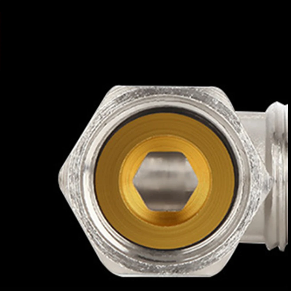 1 2 Inch Shower Hose Adapter 360 Degree Rotating Water Adapter Plumbing T Piece Plumbing Long-lasting Performance