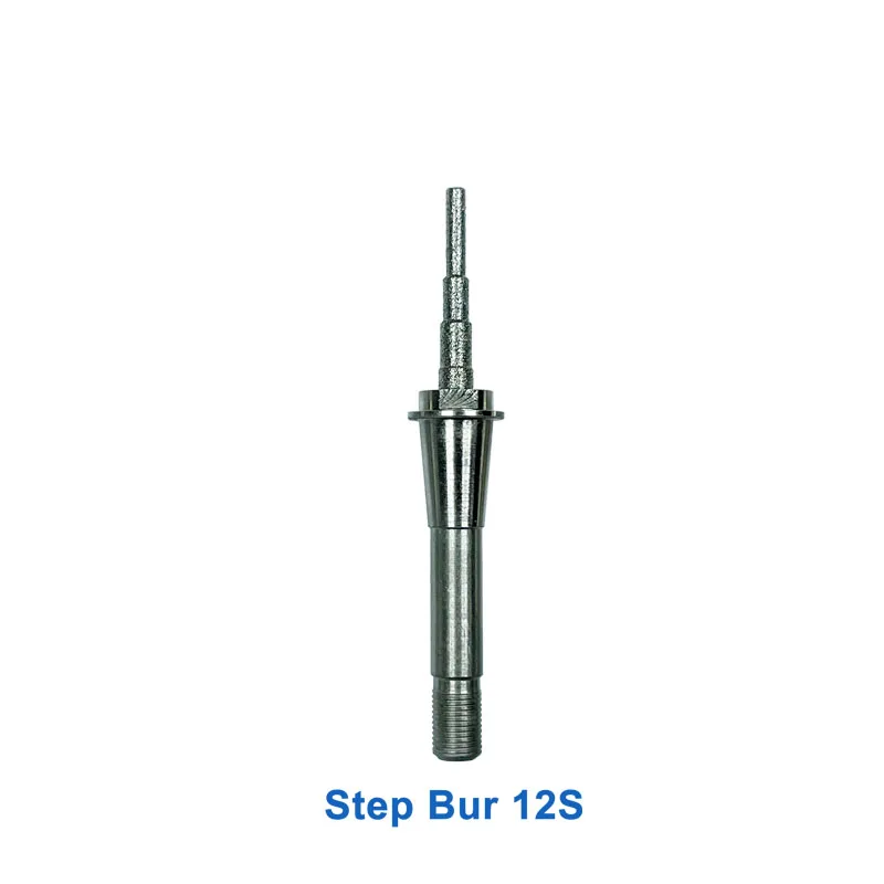 Imagem -05 - Sirona-fresadoras Dentárias Cilindro Pointed Bur 12s Step Bur Dissilicato de Lítio Ferramentas de Laboratório Dental Ccam Cerec Mcxl