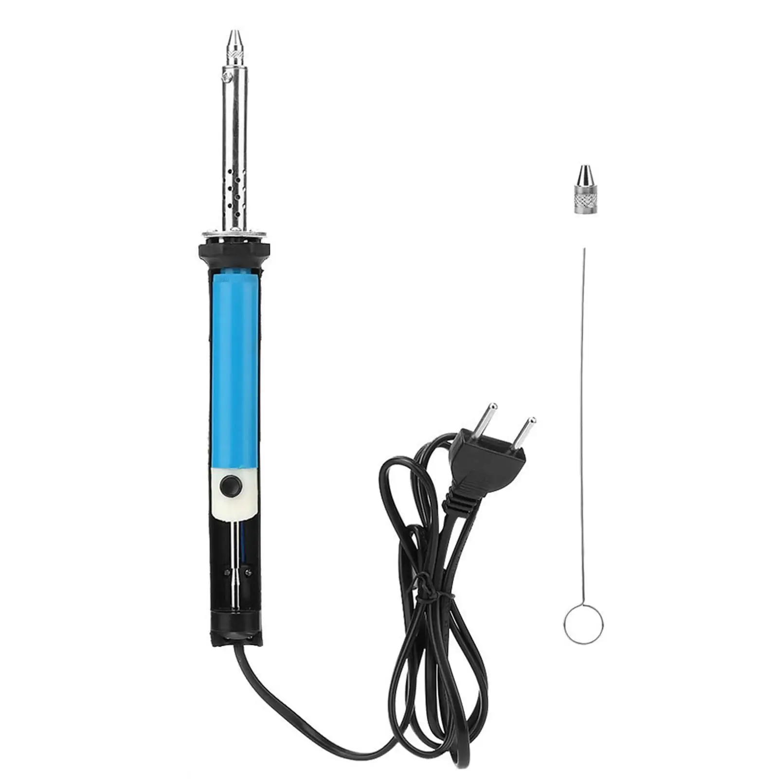 30W Vacuum Solder Sucker Desoldering Pump Electric Welding Tool EU Plug 220V - Efficient Suction for Work