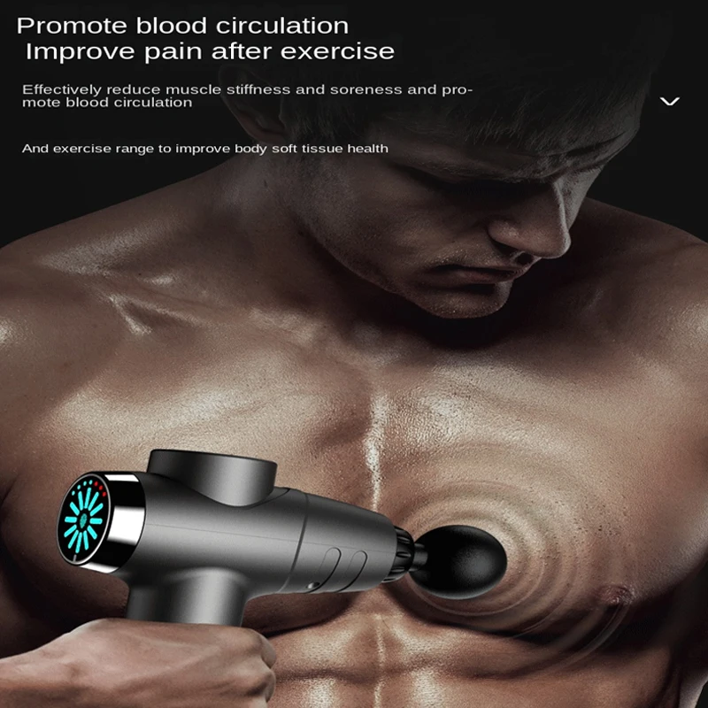 Cervical Neck Massage Tool Low Frequency Massager for Neck and Back Pain Relief Muscle Massage Roller Masajeador Massage gun