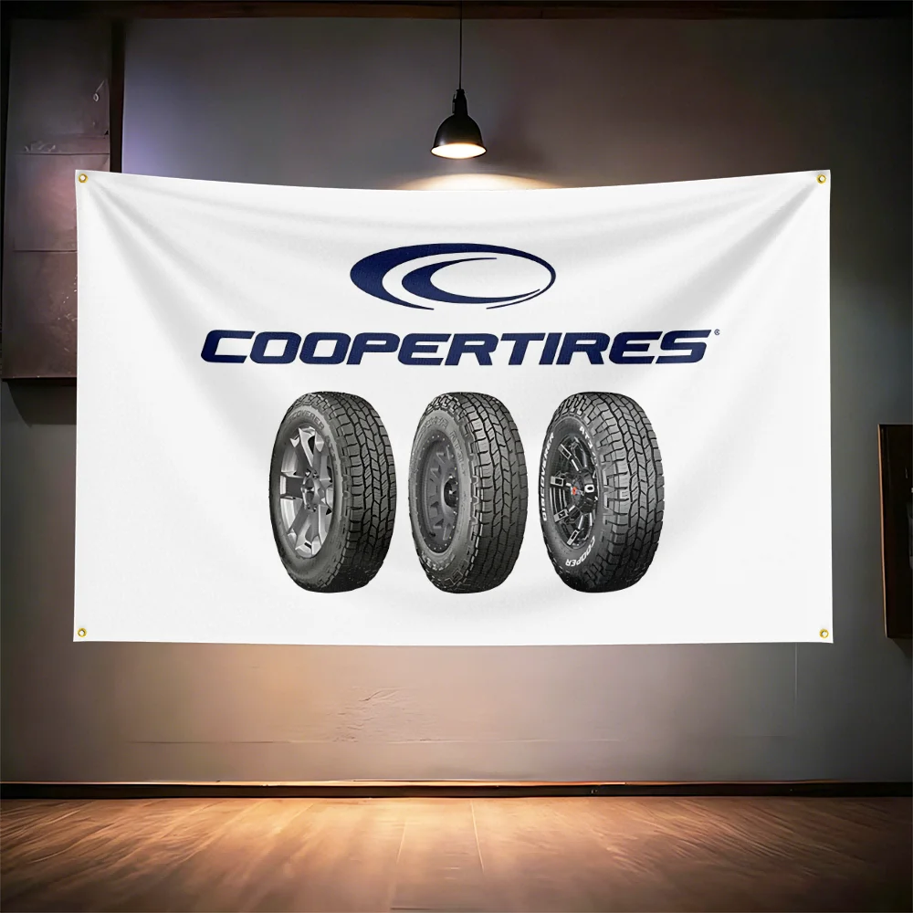Flaga Coop-ers Tires 3x5ft 90x – Auto Repair Shop Banners recenzja i cena