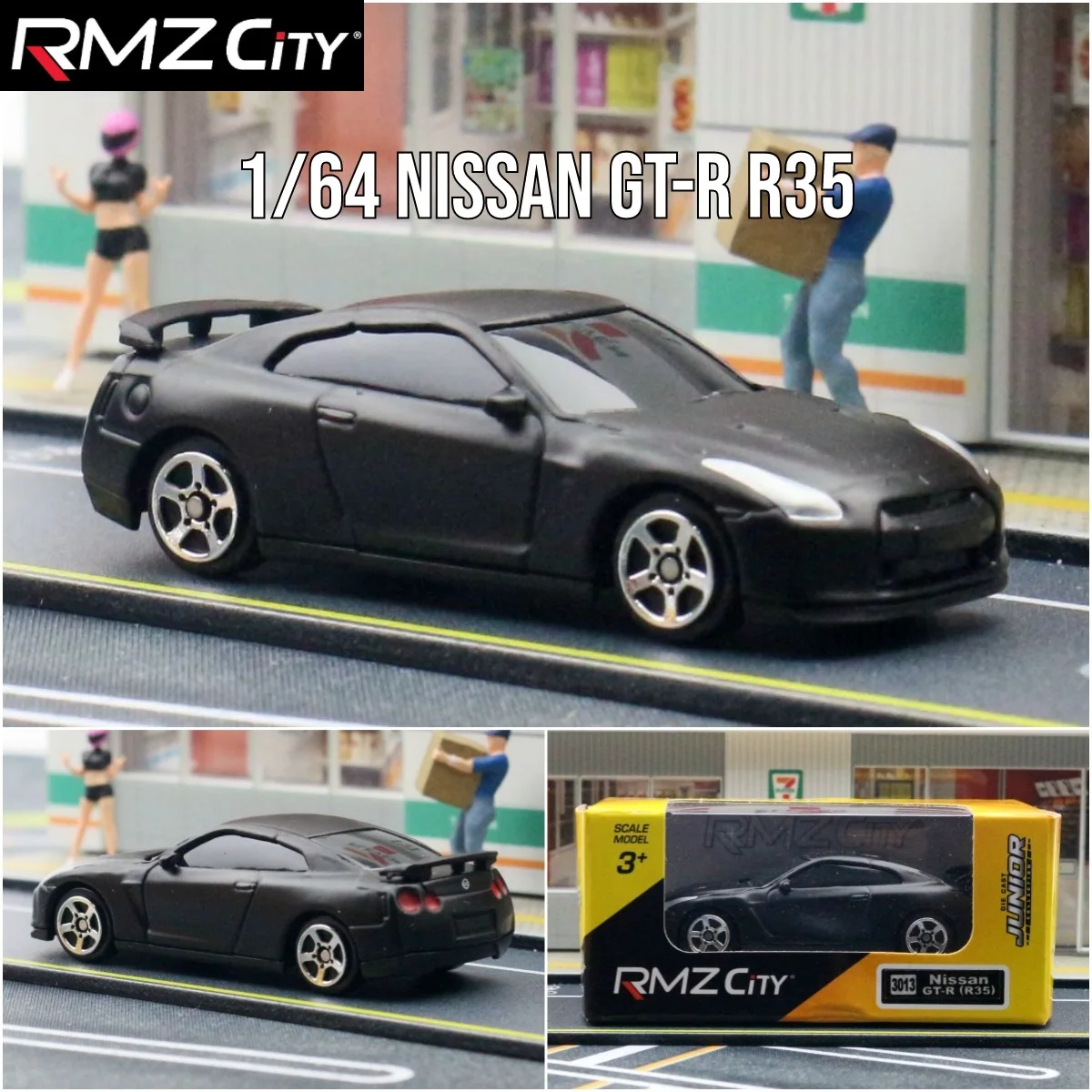 

1:64 Nissan GT R R35 Replica Realistic Car Model – Ideal Gift for Kids Adults Car Miniature Collection Toy