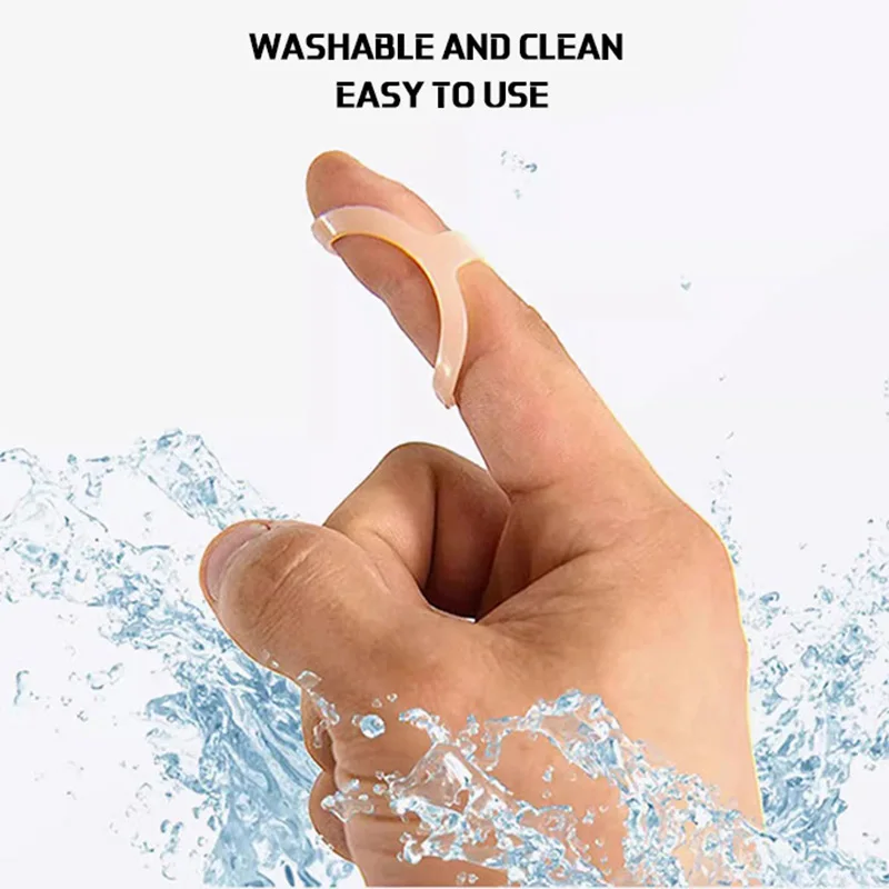 5 Stuks Vinger Spalk Vaste Ring Verstelbare Gebroken Vinger Gezamenlijke Stabilisator Vinger Spalk Beugel Protector Rechttrekken Artritis