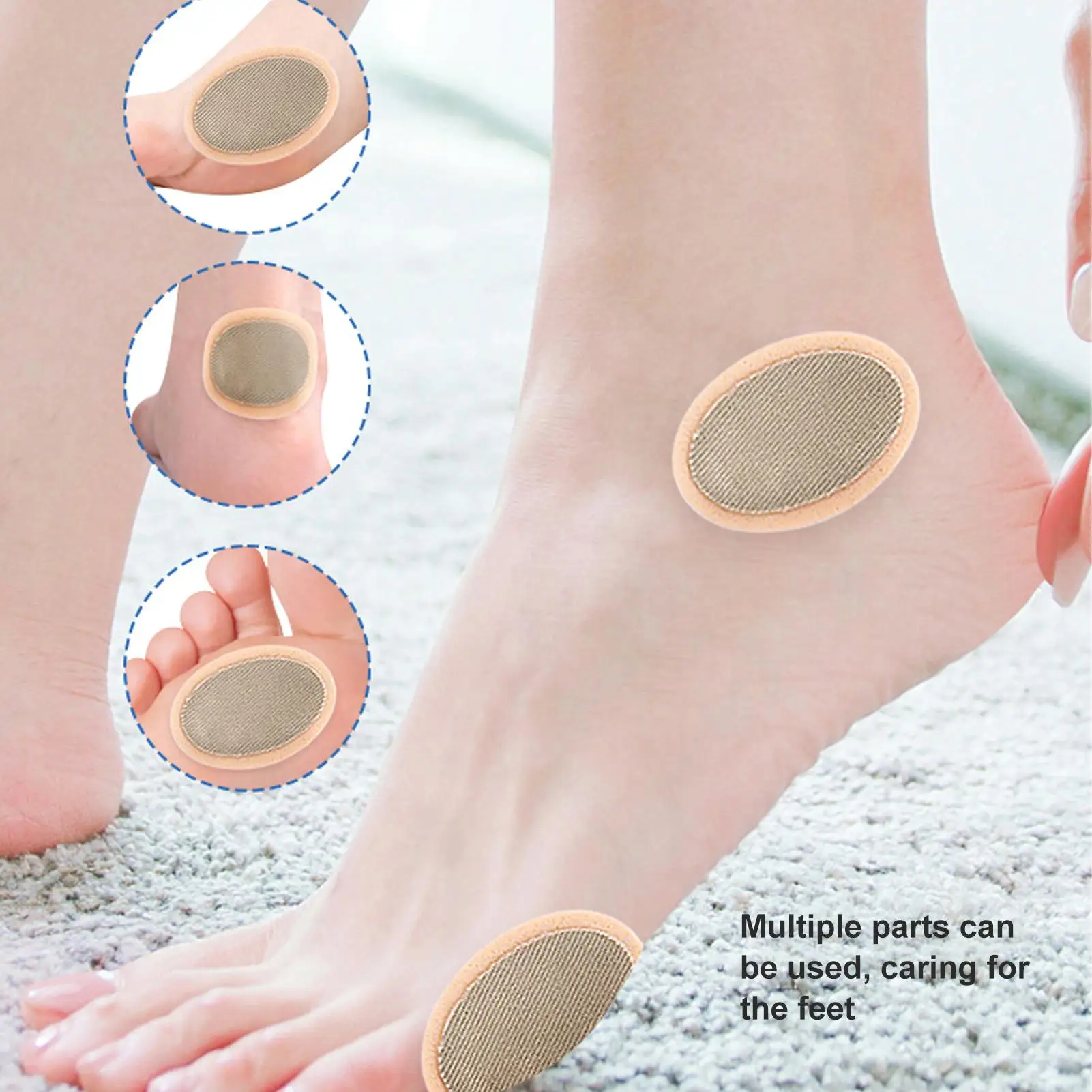 Foot Callus Cushion Pad x5 Soft Corn Protector Sweat Absorption Skin Friendly