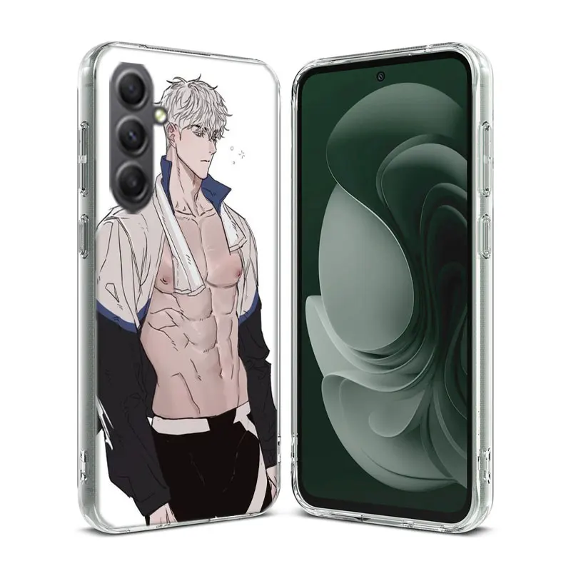 Sexy Muscle Man Himbo Case For Phone Samsung Galaxy A12 A22 A32 A52 A52S A13 A23 A33 A53 A14 A24 A34 A54 5G A73 A42 A9 A8 A7 A6