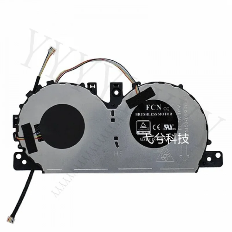 

Y + новый вентилятор охлаждения процессора для Lenovo Yoga C740-15 C740-15IML 5H40S19962 DC5V 0,5A вентилятор