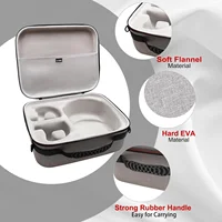 LTGEM Estuche de transporte compatible con Sony PlayStation PSVR2, estuche protector de almacenamiento de viaje con correa para el hombro, gris (solo estuche