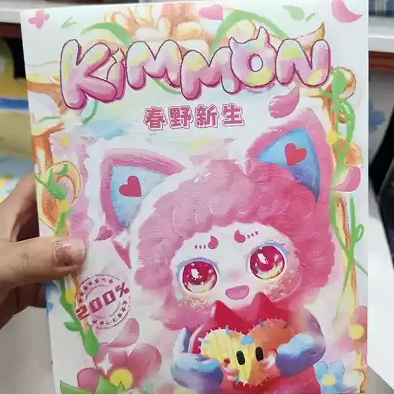 Quente original kimmon primavera crescimento série caixa cega bonito dos desenhos animados anime figura pingente boneca brinquedos presente surpresa de aniversário das crianças