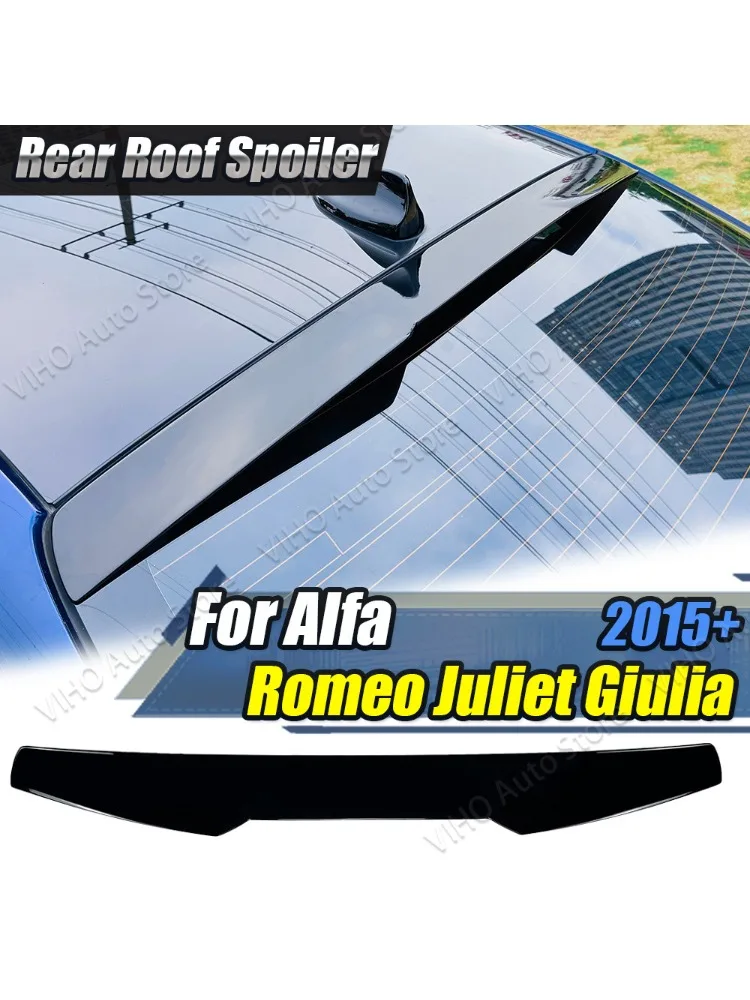 Giulia Kofferraum Mitte Spoiler Heckspoiler Dach Splitter Schwanz Mittleren Flügel Körper Kits Für Alfa Romeo Juliet Giulia 2016-2023