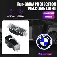 2PCS For BMW M2 M3 M4 M5 M6 M Performance E46 E90 E60 F10 LED Car HD Door Light Welcome Light Laser Projector Accessories