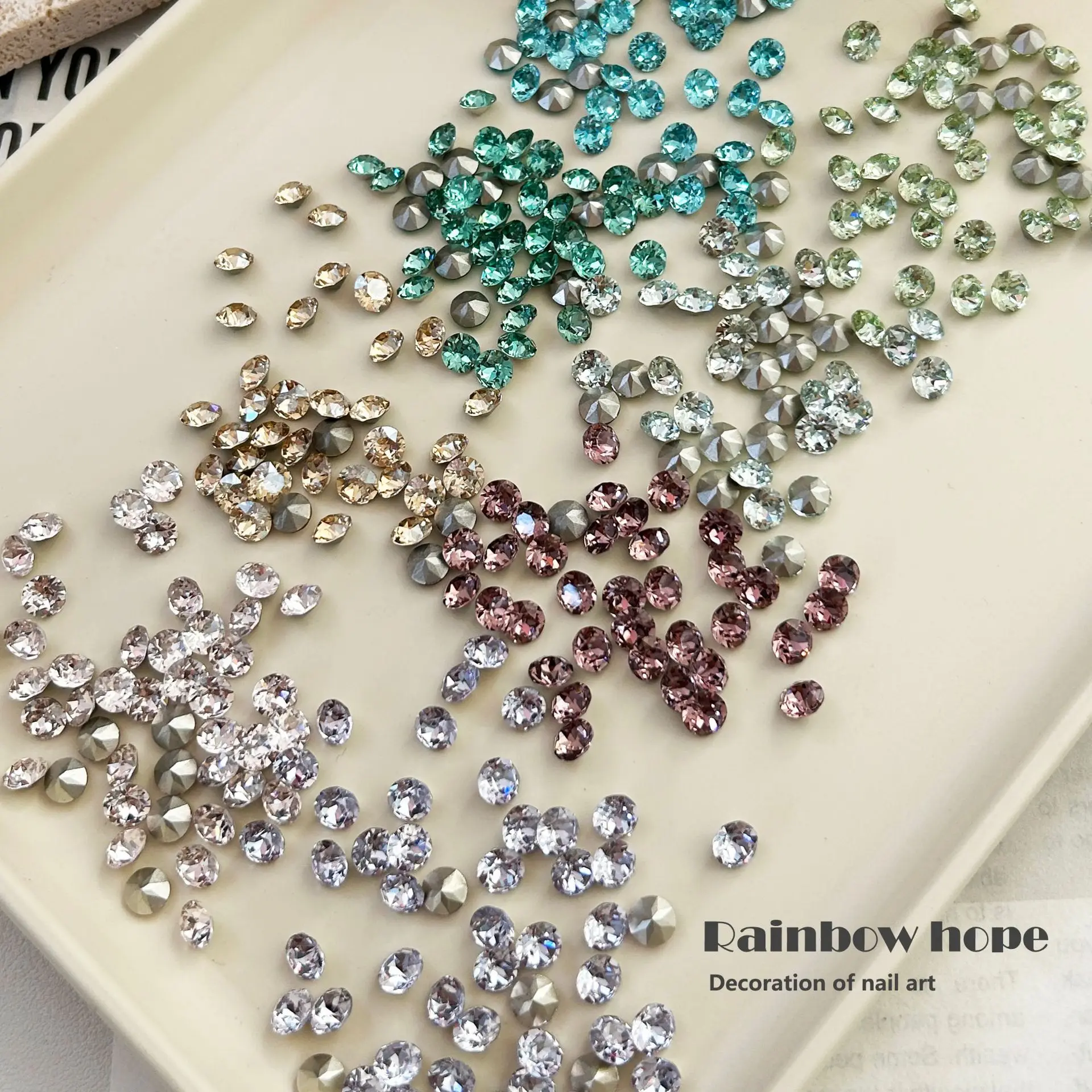 Nail Art Jewelry Color Diamond Decoration Nails Accessories