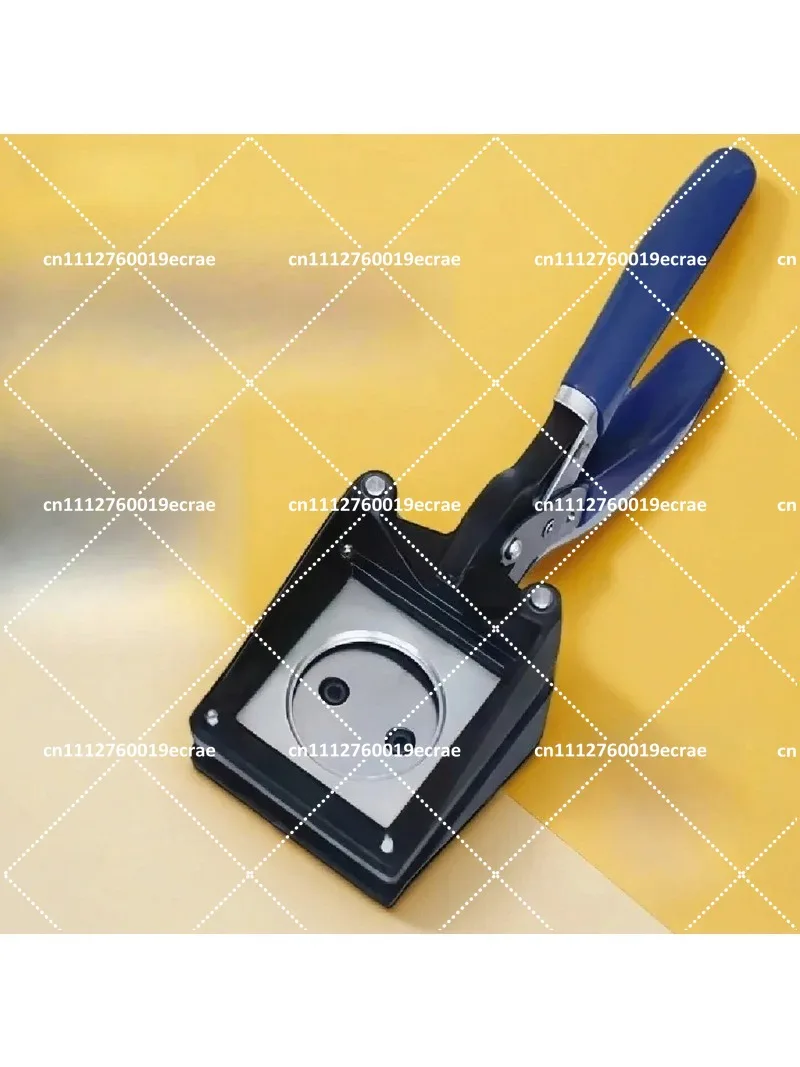 Handheld Manual Circle Punch Cutter for Photo Paper, 25mm 30mm 35mm 40mm 44mm Dies