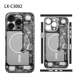 Wrap Sticker for iPhone16 15 14 13 12 Pro Max Nothing Phone Decal Skin Rear Protector Case Film Full Cover
