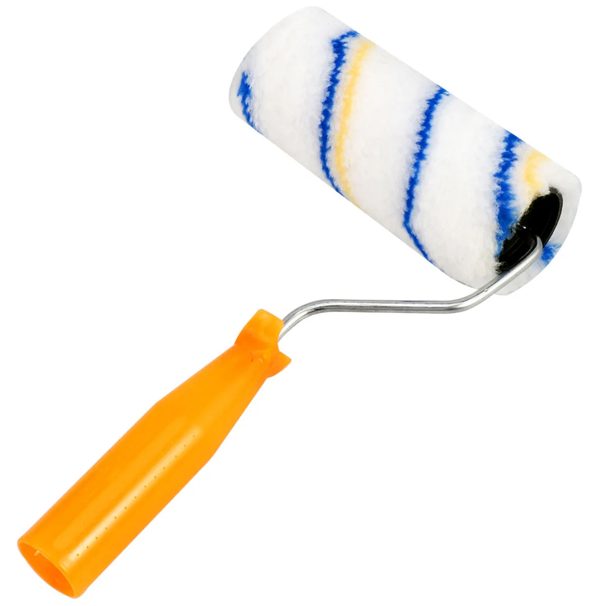 

4Pcs Roller Brush Paint Brush Durable DIY Wall Painting Tool Plastic Handle Easy Grip Paint Roller Wall Painting Tool