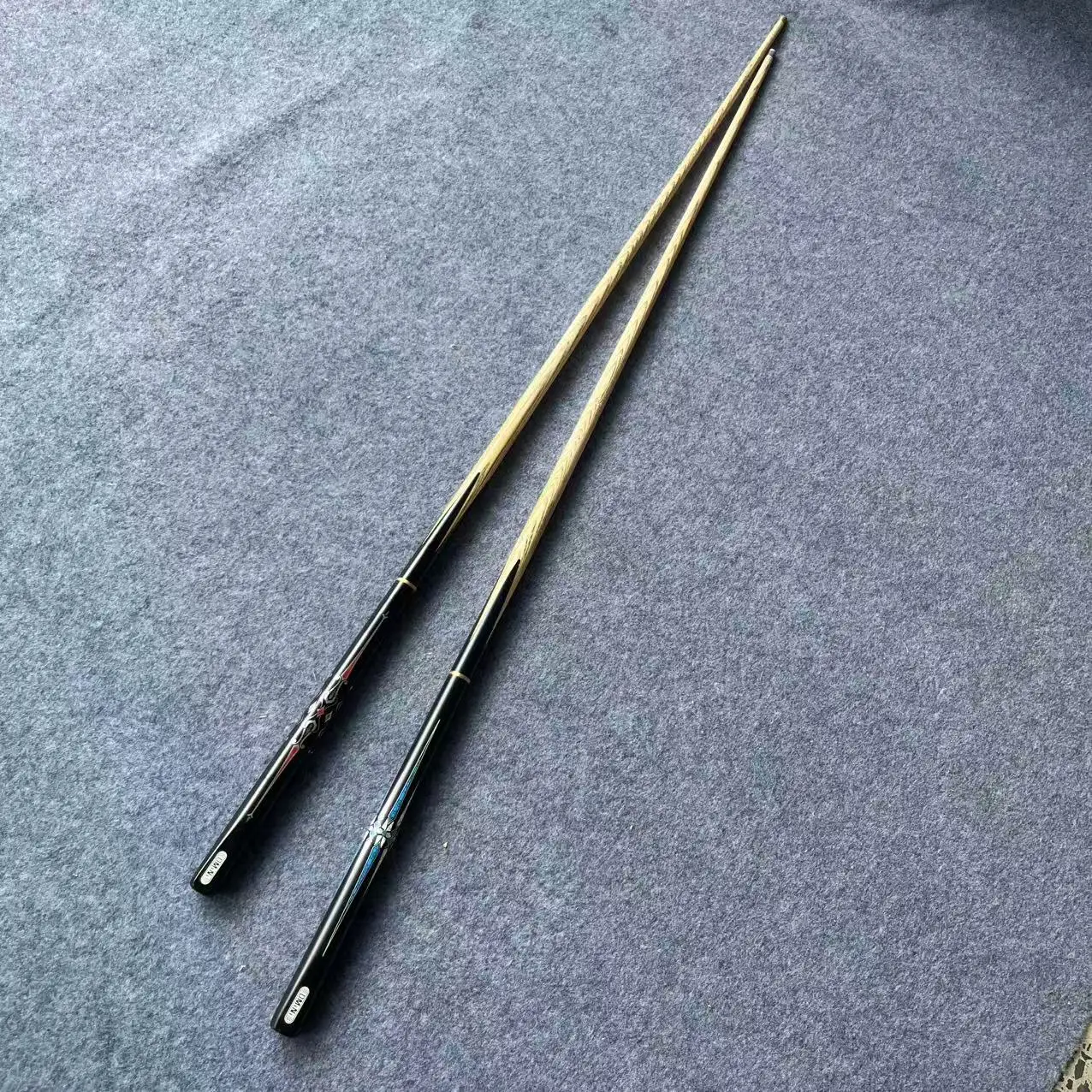 

Новая мода 3/4 шт. ручной работы из ясеня снукерный кий на предплечье с удлинителем 10/11,5 мм размер наконечника