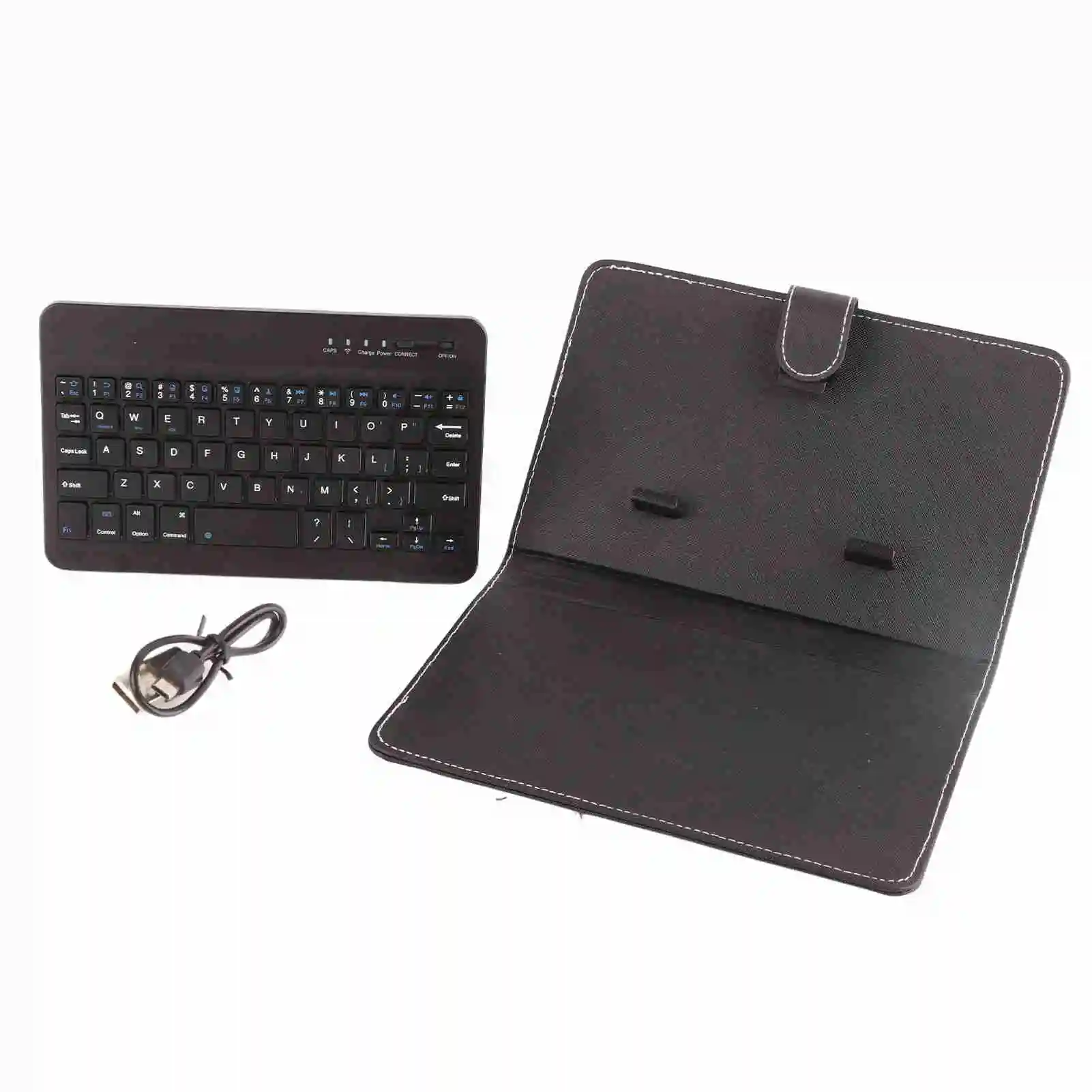

Wireless Bluetooth Keyboard Flip Case Cover with Stand for IOS/ Android Phones Universal bluetooth Keyboard Stand