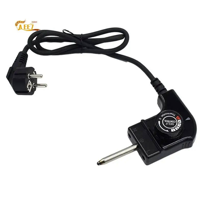 AEE7-European Style Temperature Control Cable Electric Baking Tray Electric Oven Adjustable Temperature Power Cord EU Plug