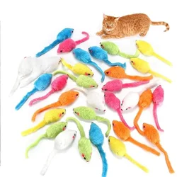 Cat Mouse Toys Rattle Mouse Cat Toy Assorted Interactive Cat Toys for Indoor Kitten Cats Catch Play Mouse Toy Sound Mouse