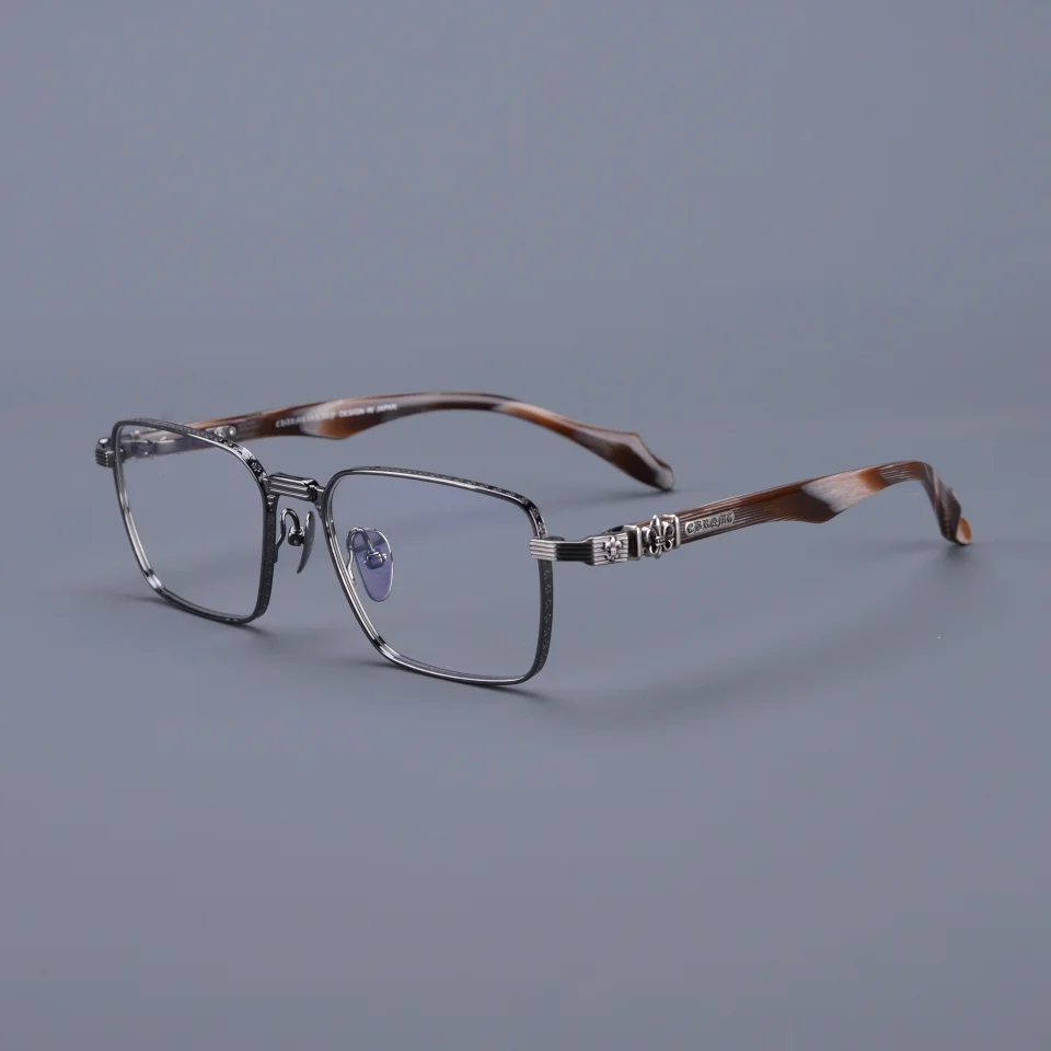 world-fashion-top-brand-design-men's-retro-titanium-alloy-eyeglassframe-casual-creative-carving-pattern-women's-luxury-glasses