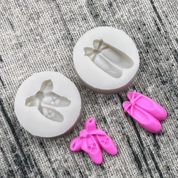 Mini Ballet Shoes Silicone Sugarcraft Mold Chocolate Cupcake Baking Mold Fondant Cake Decorating Tools