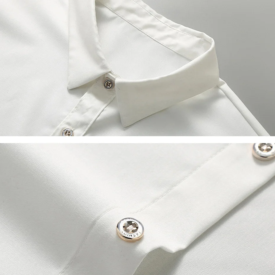 11XL Plus Size Shirts Men Summer Short Sleeve Shirt Fashion Casual Solid Color Black White Shirt Male Summer Tops Big Size 11XL