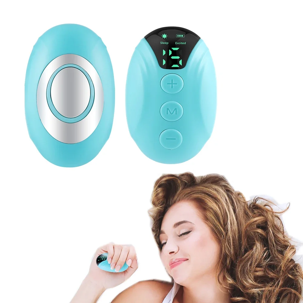 Fast Sleep Instrument Sleep Aid Hand-held Micro-current Intelligent Relieve Anxiety Depression Sleeper Therapy Insomnia Device