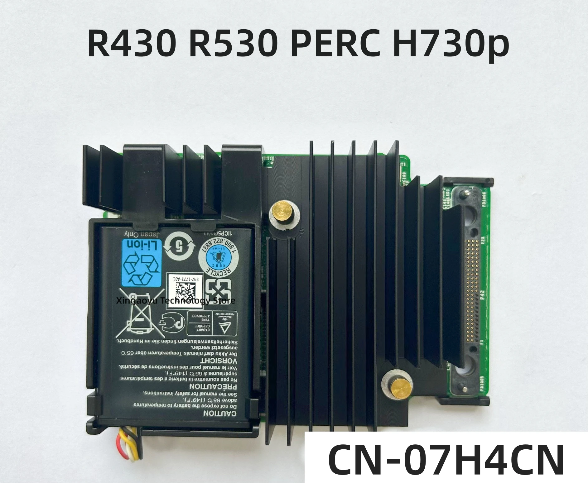 

Original Array Card For DELL PowerEdge R430 R530 PERC H730p Mini Mono 2GB PCIe 12GBps SAS SATA RAID Controller Card 07H4CN 7H4CN