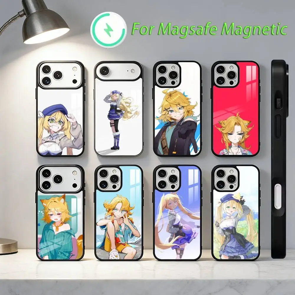 

D-Dokibird Cute Phone Case For iPhone17,16,15,14,13,12,11,Plus,Pro,Max For Magsafe Wireless Charging cover