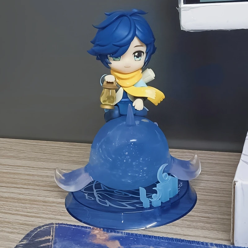 Genuíno honra dos reis jogo periférico zhuangzhou requintado personagem dos desenhos animados modelo bonito decorações de mesa brinquedo amigo feriado gif