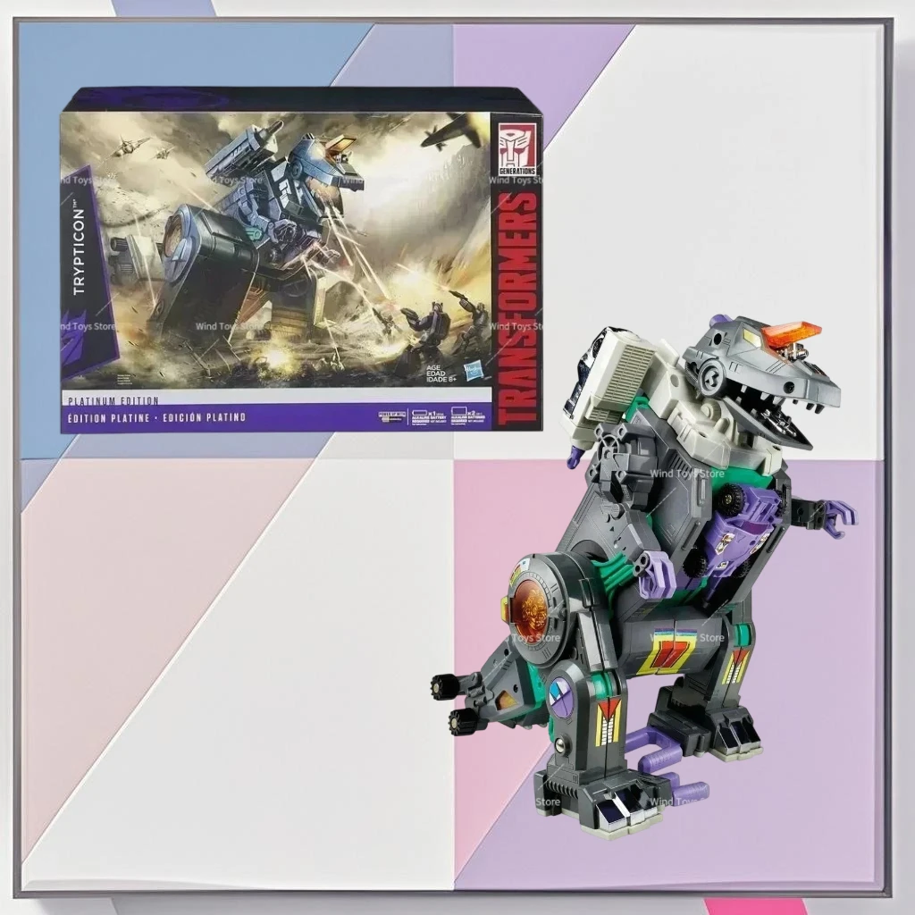 

In Stock Transformation Toy G1 Animation Platinum Edition Electric Self-propelled Armored Dragon Action Figure ToyCollectionGift