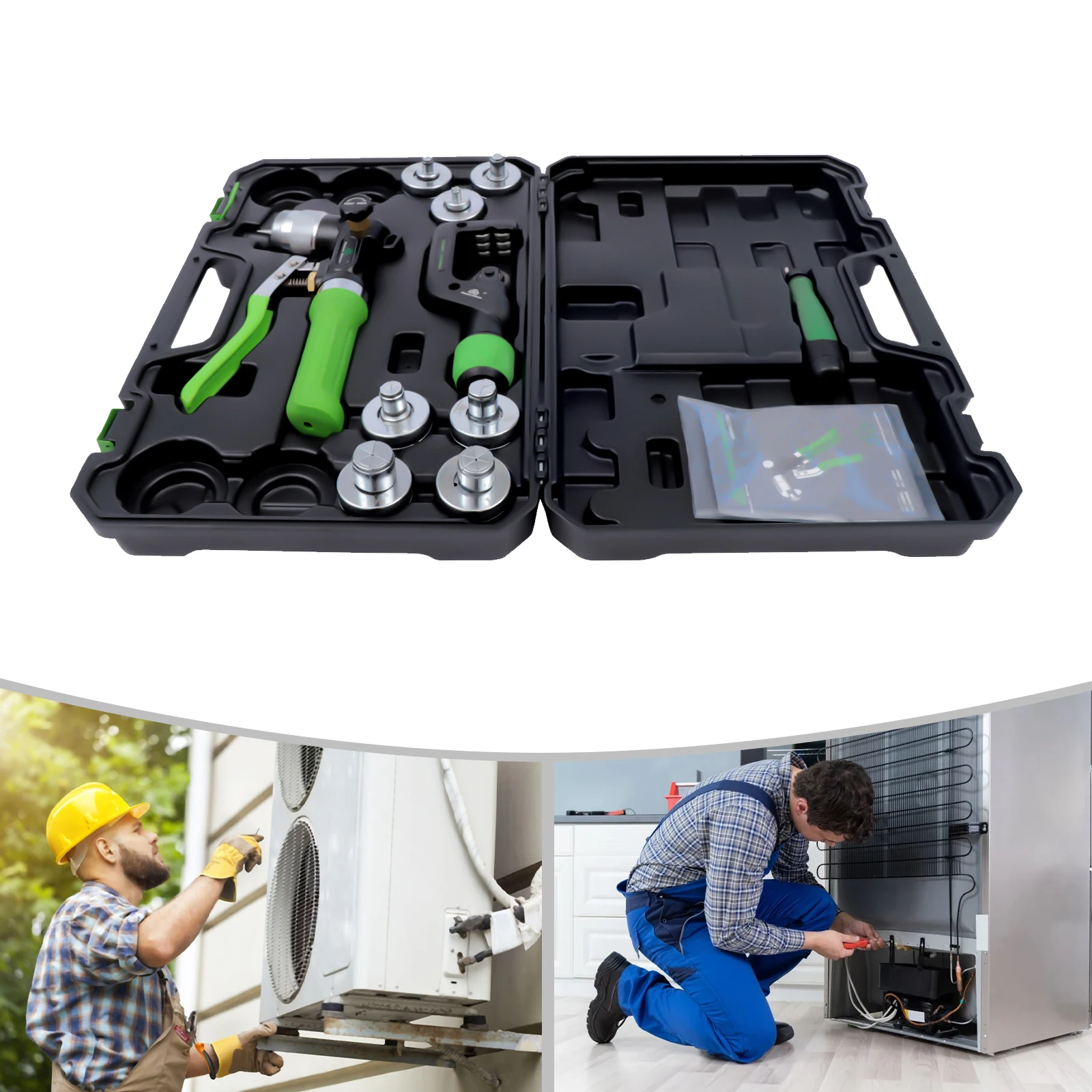 المتوسع الهيدروليكي HVAC أداة التأرجح الهيدروليكي توسيع أنابيب أنبوب النحاس