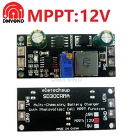 MPPT Solar Panel Charge Controller 1A LiPo Battery Charge 9v 12v 18V Solar Panel Charger Regulator Control MPPT 12V Module