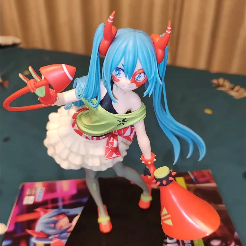 Genuine Sega Fz Hatsune Miku - X Figurizmα Miku D E:Monstar T.R.Anime Action Figures Model Collection Toy Gift In Stock