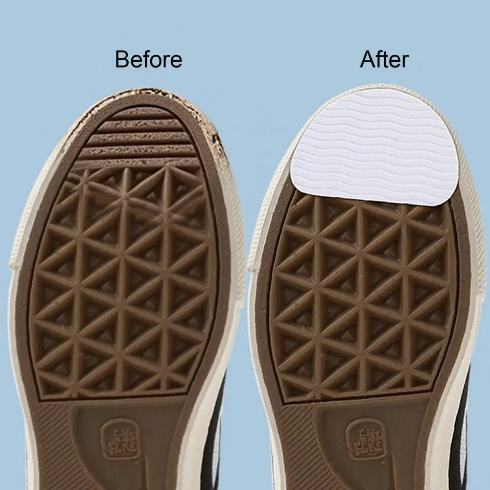 EVA Shoe Sole Protector Wear-Resistant Non-Slip Forefoot Shoes Mat Self-Adhesive High Heel Sole Protector Cushion Outdoor Hiking