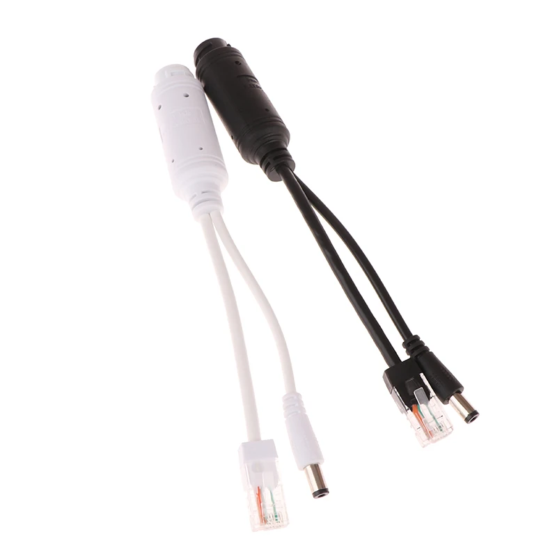 48V To 12V POE Spliter Waterprrof With Video And Power Adapter Cable Supply Module Injector For IP Camera Extender