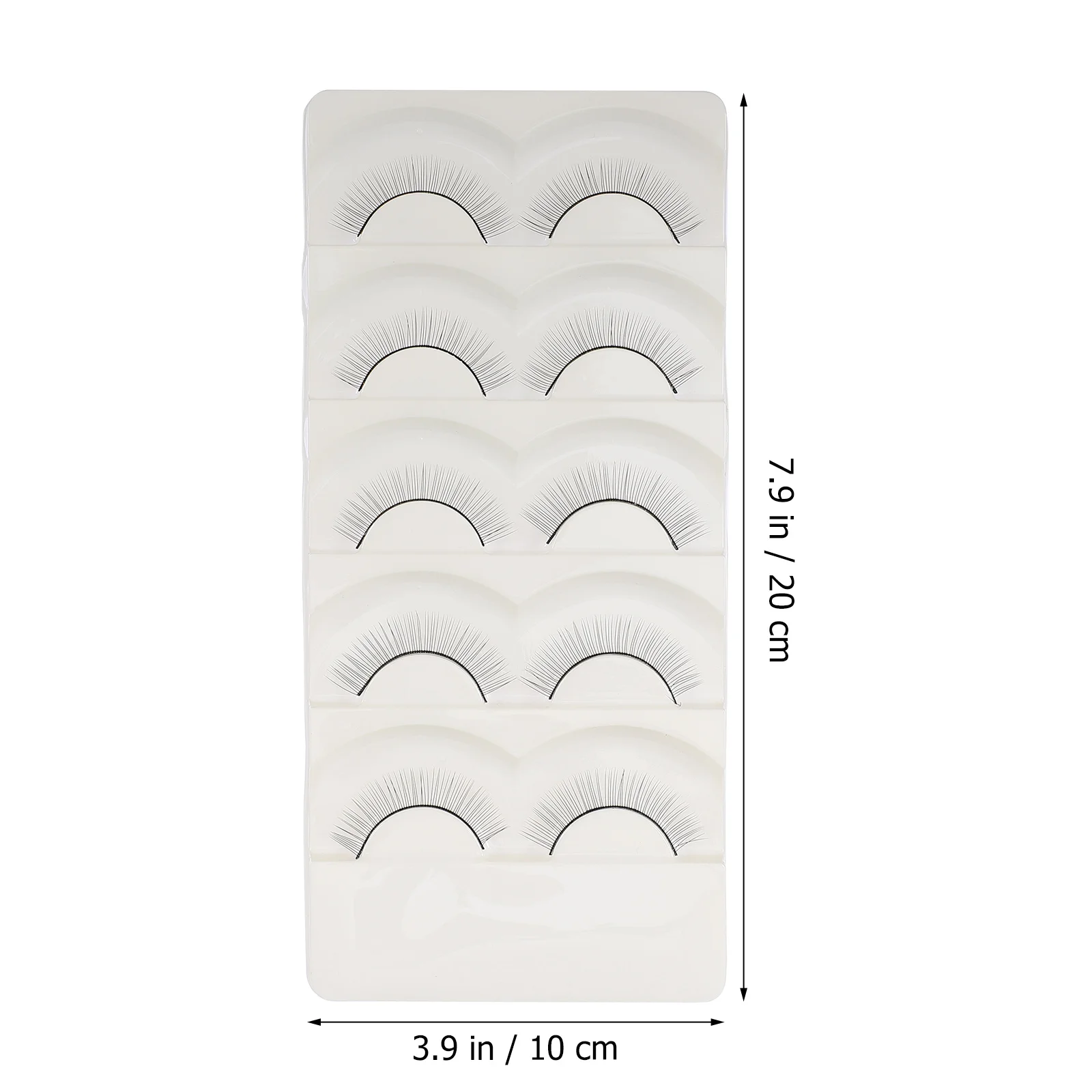 5 paia di ciglia finte per extension Pratica simulazione Forniture manuali finte Innesto di fibre