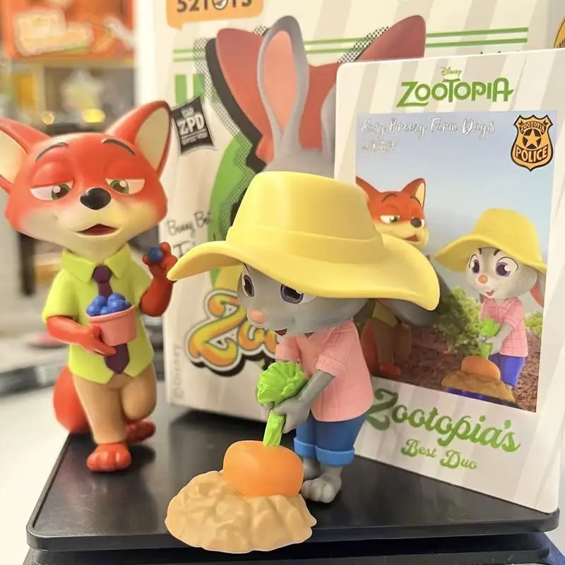 Echte 52toys Zootopia Beste Partner Serie Blind Box Anime Figuren Nette Puppen Trendy Spielzeug Dekorative Figuren Geschenke