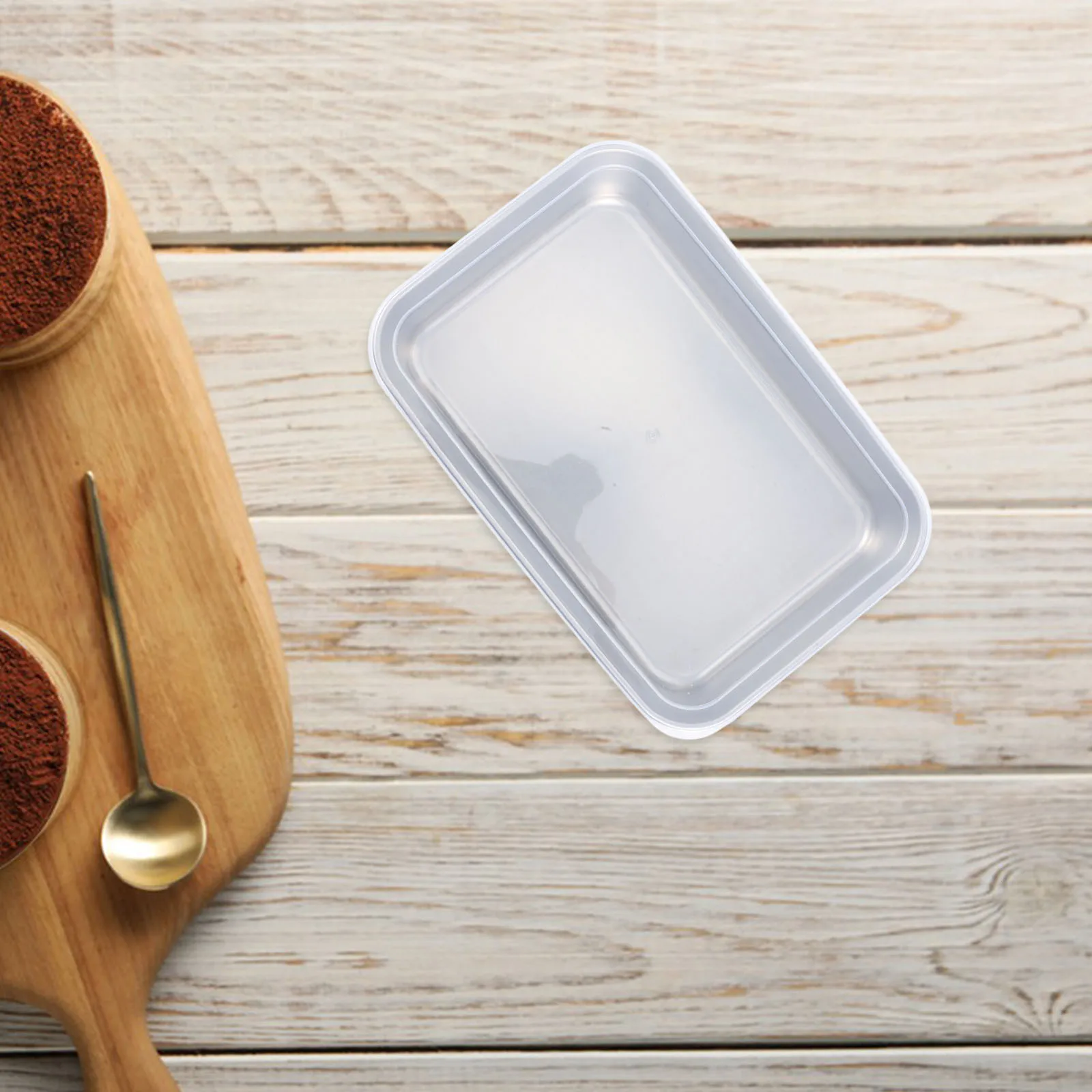 

Tiramisu Utensils Cake Baking Mold Molds Lid Brownie Pan Bake for Oven Bakeware with Dividers Pans