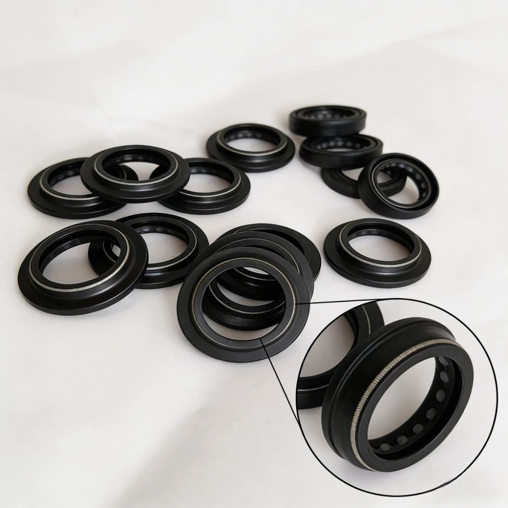 41*54*11 Front Shock Fork Damper Shaft Oil Seal Retainers Dust Cover for Suzuki GSX750R 1990-2018 2017 GSX750F GSX750 GSX 750 F
