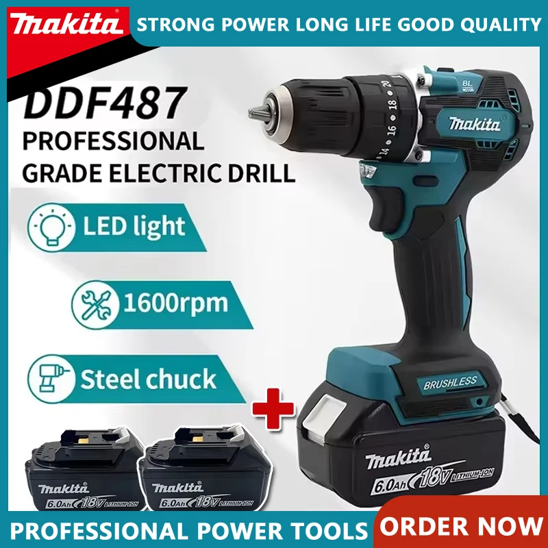Makita DDF487 Cordl… - image