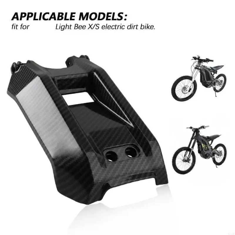 M76E Moderne Motorradabdeckung Carbon-Look für XS-Modelle – Detail 9