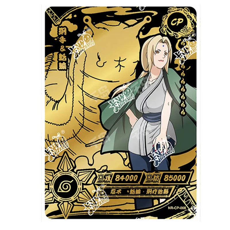 Kayou CP Card 1~10 Series Naruto Hatake Kakashi Namikaze Minato Christmas Birthday Gift Game Toys Rare Bronzing Collection Card