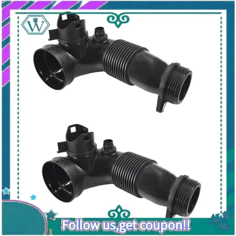 

AA92-2Pcs Turbocharger Intercooler Air Inlet Tube Air Intake Tube Pipe Parts For BWM F22 F23 F30 F32 F33 F34 228I 13717605638
